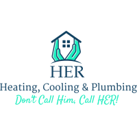 HER Heating, Cooling   Plumbing Logo