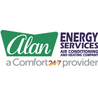 Alan Energy Services Air Conditioning and Heating Company Logo