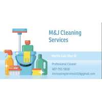 M&Jâ€™S Cleaning Services Logo