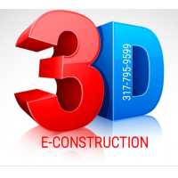 3D E CONSTRUCTION Logo