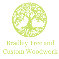 Bradley Tree and Custom Woodwork Logo