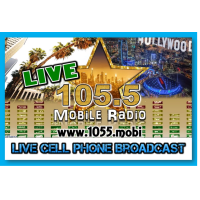 LIVE 105.5 Mobile Radio Station Logo