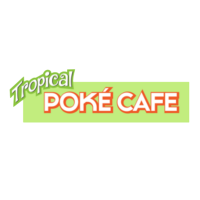 Tropical POKÃˆ cafe Logo