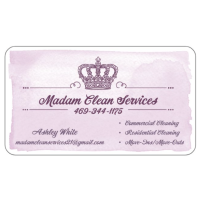 Madam Clean Services Logo