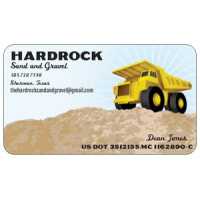 HARDROCK Sand And Gravel Logo