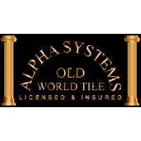 Alpha systems old world tile Logo