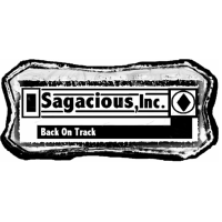 Sagacious, Inc: Back On Track Logo