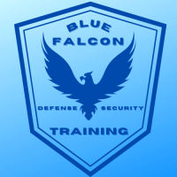 Blue Falcon Defense Logo