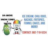 Da Grove Snow Cones & Treats Logo