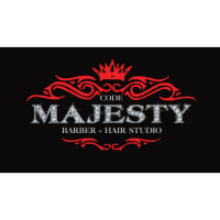 Majesty Barber Hair Studio Logo
