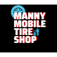 Manny Mobile Tire Shop Logo