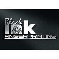 Black Ink Fingerprinting & Notary Logo