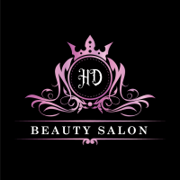 HD Beauty Nails Salon Logo