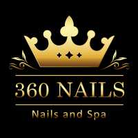 360 Nails & Spa Logo