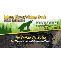 Johnny Murray's Dump Truck and Bobcat Service Logo