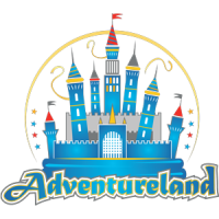 Adventureland Bounce House   Party Rentals Logo