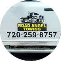 Road Angel Towing Service Logo