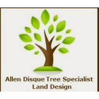 Allen Disque Tree Specialist Landscape Design Logo