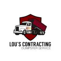 Lou's Contracting dumpster service Logo