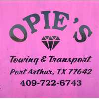 Opie's Towing & Transport Logo