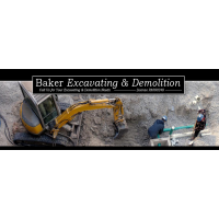 Baker Excavating and Demolition LLC Logo