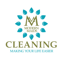 Modern Maid Cleaning Logo