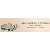 Mire Trucking Dirt Logo