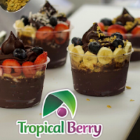 Tropical Berry Brazilian Cafe Logo