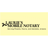 Laurie's Mobile Notary Logo