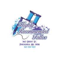 Highly Recommended Tattoo Logo