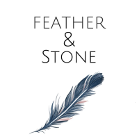 Feather & Stone Boutique Salon Logo
