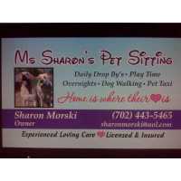 Ms.Sharon's Pet Sitting Services Logo
