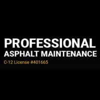 Professional Asphalt Maintenance Logo