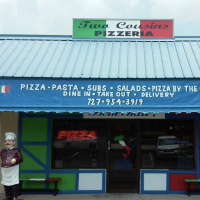 Two Cousins Pizzeria Logo