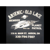 Arsenic & Old Lace Smoke Shop Logo