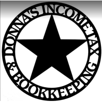 Donna's Income Tax & Bookkeeping Logo