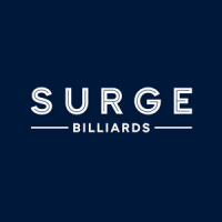 Surge Coffee Bar & Billiards Logo