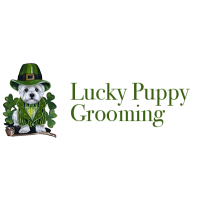 Lucky Puppy Grooming Logo