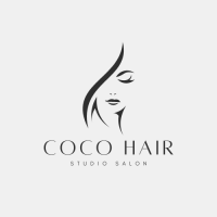 Coco Hair Studio Salon Logo