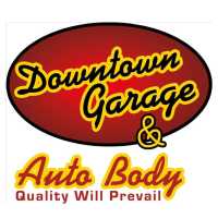 Downtown Garage   Auto Body Logo