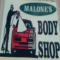 Malone's Body Shop Logo
