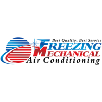 Freezing Mechanical Air Conditioning Logo