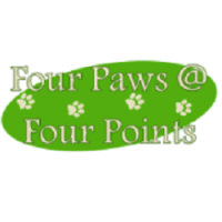 Four Paws At Four Points Logo
