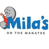 Milaâ€™s on the Manatee Logo