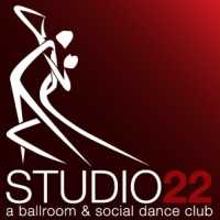 Studio 22: A Ballroom & Social Dance Club Logo