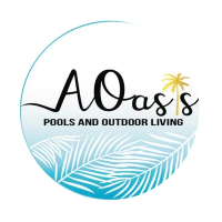 A Oasis Pools and Outdoor Living Logo