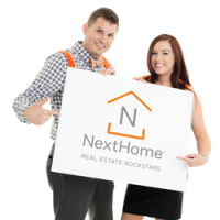 Cherrie and Zach Team with NextHome Real Estate Rockstars Logo