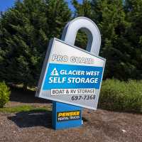 Glacier West Self Storage Logo