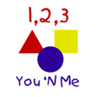 1,2,3 You 'N Me Logo
