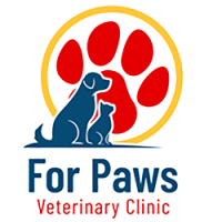 For Paws Veterinary Clinic Logo